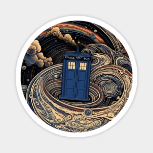 Tardis - Through Time And Space Magnet